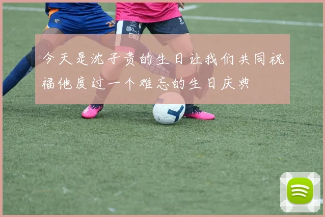 今天是沈子贵的生日让我们共同祝福他度过一个难忘的生日庆典